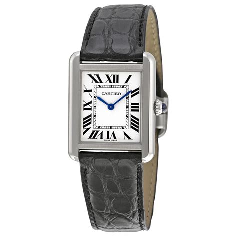 ladies cartier tank americaine|cartier tank solo watch women's.